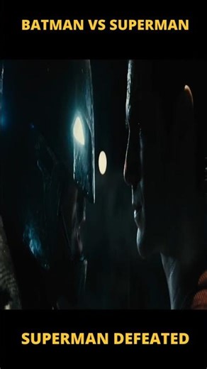 How Superman Was Defeated In Batman Vs Superman ?