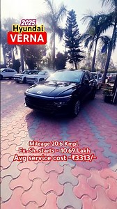 Hyundai Verna 2025, 10.69 Lakh #hyundaiverna #verna