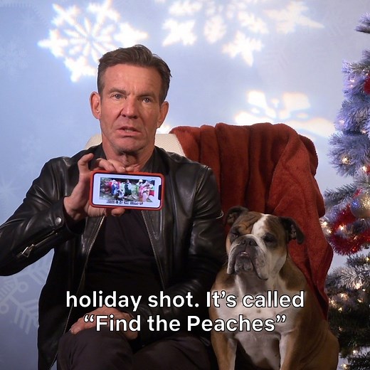 Dennis Quaid really loves his dog Peaches, so watch the Merry Happy Whatever star gush about his little lady. | Netflix