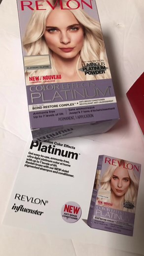 New REVLON Color Effects Platinum #RevlonColorEffects #RevlonCatchAll @revlon @Influenster #revlonhairdye #foryou