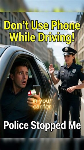 Traffic Police English Conversation | Don’t Use Phone While Driving