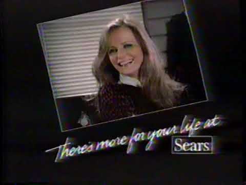 1983 Sears "Cheryl Tiegs - There's more for your life at Sears" TV Commercial