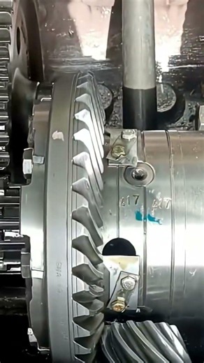 Anyone Know Why He’s Putting Paper Between The Gears? 👀⚙️