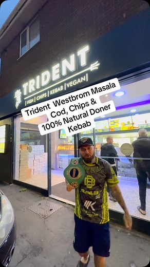 4.9K views · 109 reactions | @tridentwestbrom One Of My Favourite Chip Shops Around So Fresh & You Can Actually Get A Clean Doner Kebab As The Meat Is 100% Natural & Not Dirty. Everything Premium Quality Real Nice Family Run Business & The Masala Cod Is A Game Changer Along With Some Of The Lightest Battered Chips You Ever Did Taste! #fyp #foryoupage #foodie #chippy #chipshop #insidetheballer #theywannaknow #viral #uk | Liam Johnson Clarke | Facebook
