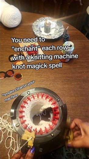 Knot Magick on your knitting machinr