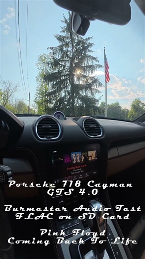 Testing the BURMESTER Audio System in the Porsche 718 Cayman GTS 4.0