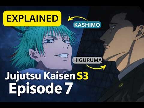 Jujutsu Kaisen Season 3 Episode 7 Explained in Hindi #jujutsukaisen
