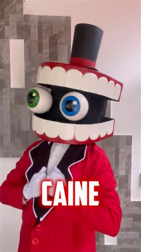 How to Make a Cardboard CAINE HEAD 🎪 — DIY — THE AMAZING DIGITAL CIRCUS #DigitalCircus