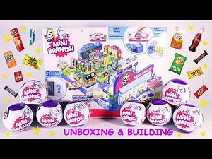 Mini Brands Mini Mart: Unboxing and Setup!-Part 2