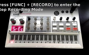 Korg Volca Sample 详尽教程 (7P)