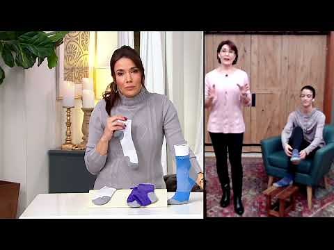 Tommie Copper 3-Pack Compression Ankle Socks on QVC