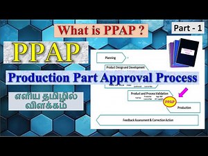 PPAP | Part -1 | What is PPAP ? |Production Part Approval Process | in Tamil | New Mechanical Mind