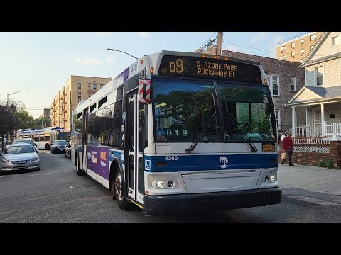 [Explicit Language] MTA Bus: 2009 Orion VII Next Gen Hybrid 4360 On The Q9
