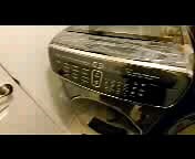 Samsung FlexWash lower washer stopped, won't turn on, door locked. (More in comments)