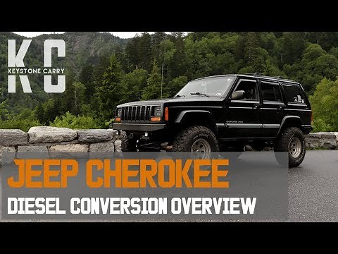 Jeep Cherokee Diesel Swap Overview | Mercedes OM617 Conversion
