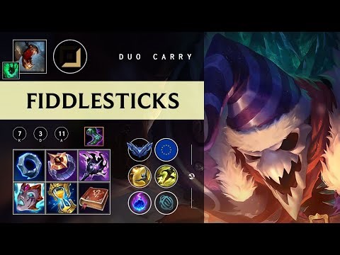 Fiddlesticks Carry vs Kai'Sa - EUW Diamond Patch 26.01