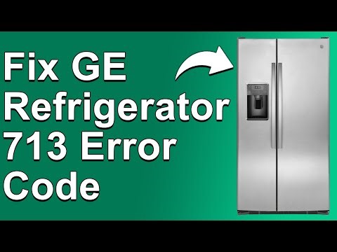 GE Refrigerator 713 Error Code (Reasons Why It Occurs And How To Resolve Error 713 Issue)