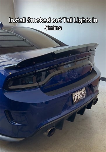 Install Smoked Tail Lights on Dodge Charger Easily