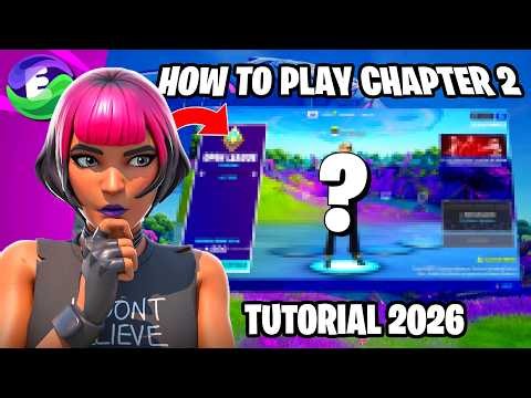How To Play Fortnite Chapter 2 Season 7 in 2026! (Project Eon)