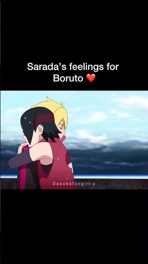 Sarada crying for Boruto