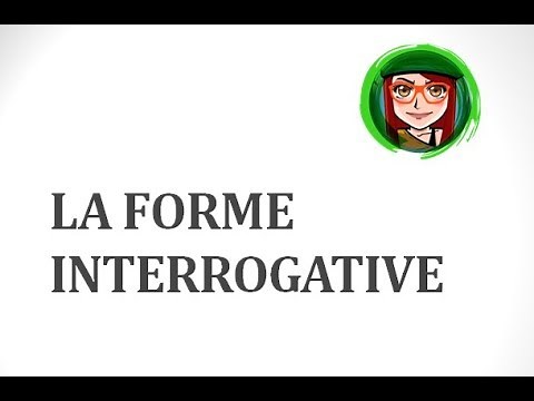 Learning French: the interrogative form