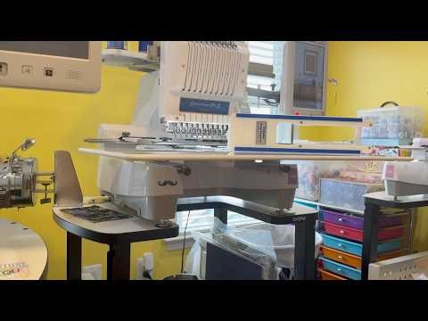 How to Use the Brother Extend Table & Tubular Hoop | Easy Step-by-Step Guide