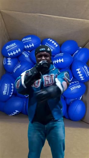 Enfuse Creative Design on Instagram: "🏈 Game day prep done right! We had the opportunity to create custom football stress relievers for Set Your Max, just in time for the Super Bowl event they’re attending. A fun, on-brand promo that’s easy to hand out, memorable, and perfect for game day excitement. Looking to make an impact at your next event? We’ve got you covered. #Enfuse #PromotionalProducts #SuperBowlEvent #EventMarketing #BrandedSwag #SetYourMax"