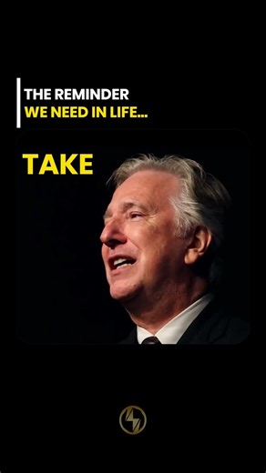 What Alan Rickman Said That Broke the Internet #shorts #motivation #lifelessons