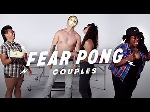 Couples Play Fear Pong (Mattie & Nanta vs. Hannah & Alex) | Fear Pong | Cut