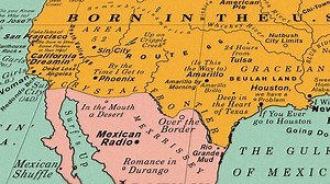 Une carte du monde inédite composée de 1000 chansons