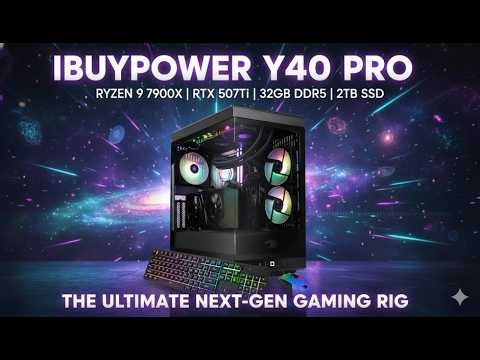 iBUYPOWER Y40 PRO Gaming PC Review – RTX 5070 Ti Beast?