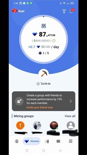 The Rubi Network Mining application All over the World