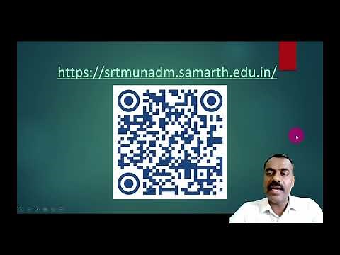 SRTM University Nanded, Maharashtra | Admissions 2025-26 | Registration Process on E-Samarth Portal