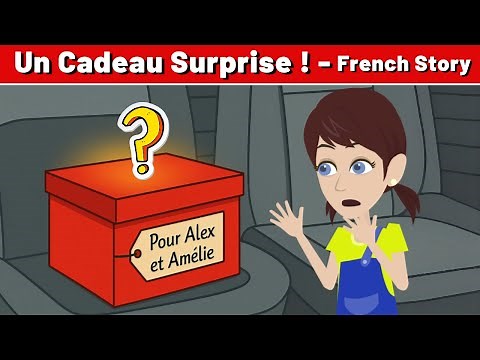 French Story – Un Cadeau Surprise | French Conversation for Beginners | CCube Academy