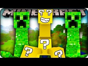 Minecraft - LUCKY BLOCK BOSS CHALLENGE - MUTANT CREEPER! (Lucky Block / Mutant Creatures Mod)