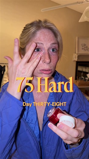 Day THIRTY-EIGHT #75hard #75hardjourney #75hardchallenge #freckles #morningvlog