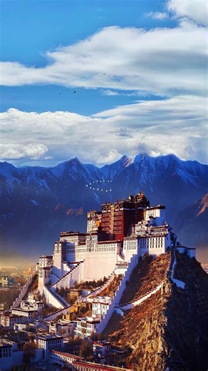 Witnessing the sunrise over the Potala Palace in Lhasa is not merely an experience
