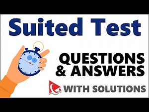 How to Pass SUITED HIRING ASSESSMENT TEST - Questions and Answers with Solutions