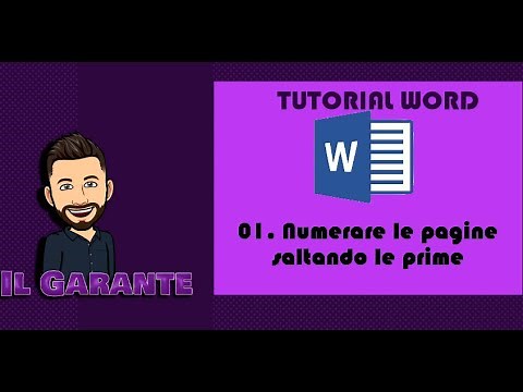 01. Number pages skipping the first Word (SECTION BREAKS command min 5:25)