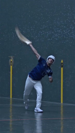 🔥 OUTSIDE REBOTE FOR THE SET! Laloo caught EVERYBODY off guard with this shot!! #jaialai