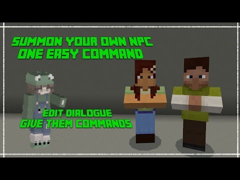 Summon NPC, and Learn To Use Them! Basic Tutorial