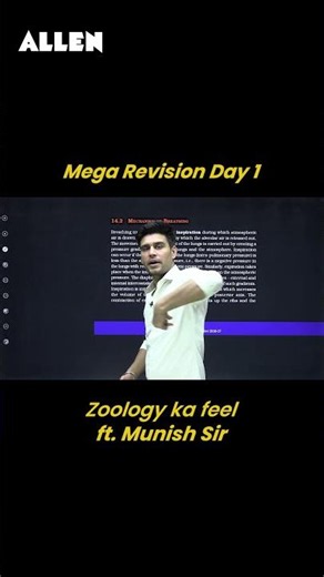 Zoology Revision with Tunak Tunak Tun Vibes! 🕺✨ #NEET2026