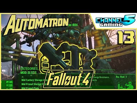 All Unlocked Robot Parts - lets check them out!: Episode 13 (Fallout 4 Automatron DLC)