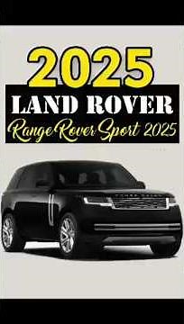 Land Rover Range Rover Sport 2025 | Luxury Performance SUV Review
