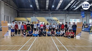 CENTRAL — Brethren from different CBI chapters participated in the 'Basic Badminton Tutorial' at the Central Recreation and Fitness Center. Participants were first taught about the history, terminology, and rules of the game. Instructors then demonstrated and guided them on how to play on the court. 💡𝘋𝘪𝘥 𝘺𝘰𝘶 𝘬𝘯𝘰𝘸? 𝘉𝘢𝘥𝘮𝘪𝘯𝘵𝘰𝘯 𝘤𝘢𝘯 𝘣𝘦 𝘢 𝘨𝘳𝘦𝘢𝘵 𝘸𝘢𝘺 𝘵𝘰 𝘳𝘦𝘥𝘶𝘤𝘦 𝘴𝘵𝘳𝘦𝘴𝘴 𝘢𝘯𝘥 𝘢𝘯𝘹𝘪𝘦𝘵𝘺. 𝘛𝘩𝘦 𝘱𝘩𝘺𝘴𝘪𝘤𝘢𝘭 𝘢𝘤𝘵𝘪𝘷𝘪𝘵𝘺 𝘩𝘦𝘭𝘱𝘴 𝘵𝘰 𝘳𝘦𝘭𝘦𝘢