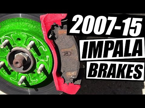 How To Change Front & Rear Brakes 2007-2015 Chevy Impala FAST