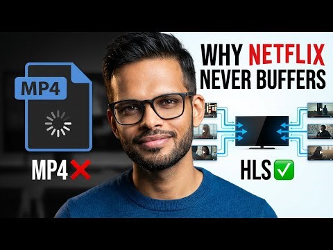 Why Netflix Almost Never Buffers (HLS Explained Simply)