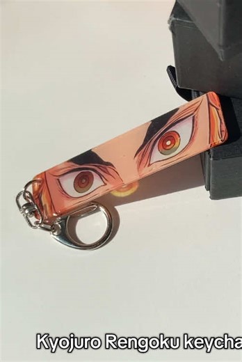 Kyojuro Rengoku Keychains for Anime Fans