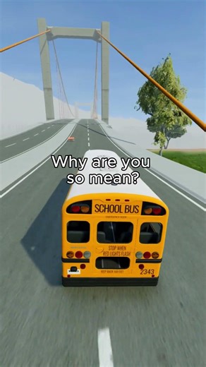 Bus driver got mad 😂 #beamngdrive #beamngtuf #beamngnoob #automobile