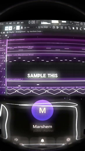 post loops everyday in tg: marshem loops #marshem #trap #loops #beat #producertok #producer